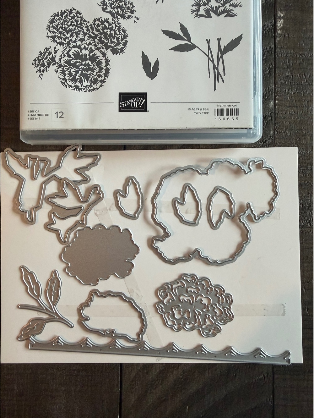 Stampin’ Up Marigold Moments stamp set and Marigold Moments Dies die cut set - Picture 3 of 7